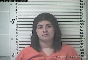 Mugshot of Gregoria Maribel Reyes Munoz booked in Hardin County, Kentucky on September 12, 2026
