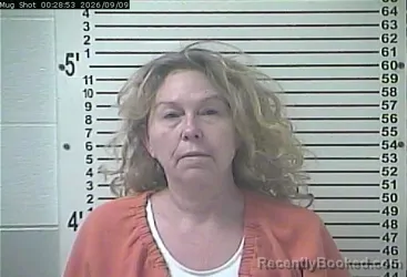 Mugshot of Jennifer Bess Brown booked in Hardin County, Kentucky on September 8, 2026