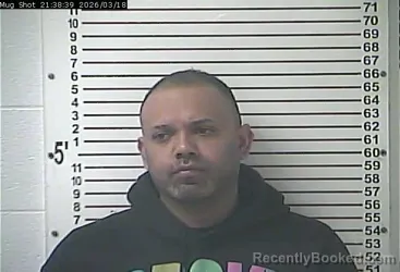 Mugshot of JUAN CARLOS CRUZ ROSARIO booked in Hardin County, Kentucky on March 18, 2026