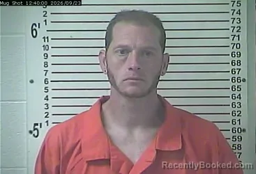Mugshot of Joey Anthony Childress booked in Hardin County, Kentucky on September 23, 2026
