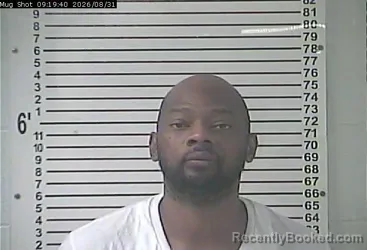 Mugshot of Jerell Darron Clement booked in Hardin County, Kentucky on August 31, 2026