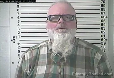 Mugshot of JIMMY GARY CARTER booked in Hardin County, Kentucky on June 20, 2026