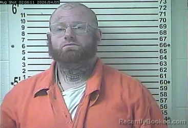 Mugshot of JAMES CALEB DECKER booked in Hardin County, Kentucky on April 5, 2026