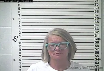 Mugshot of Joni Leigh Donnelly booked in Hardin County, Kentucky on July 27, 2026