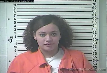 Mugshot of JAYLA MICHELE FRANKLIN booked in Hardin County, Kentucky on May 16, 2026