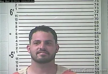 Mugshot of JESUS FUENTES HERNANDEZ booked in Hardin County, Kentucky on May 2, 2026