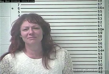 Mugshot of JENNYLEE BROOKE FOTHERGILL booked in Hardin County, Kentucky on March 8, 2026