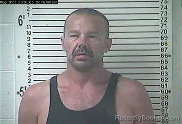 Mugshot of JON VIRGIL FULTZ booked in Hardin County, Kentucky on June 20, 2026