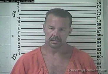 Mugshot of Jon Virgil Fultz booked in Hardin County, Kentucky on September 4, 2026