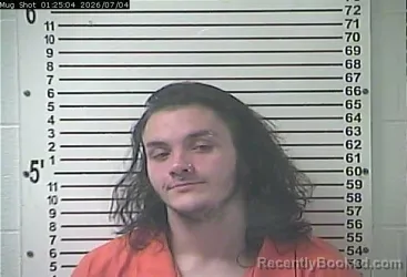 Mugshot of JAMES HUNTER GEBHART booked in Hardin County, Kentucky on July 4, 2026