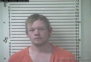 Mugshot of James Paul Garrett booked in Hardin County, Kentucky on August 30, 2026