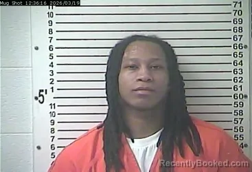 Mugshot of JONATHAN TERRELL GALLOWAY booked in Hardin County, Kentucky on March 19, 2026