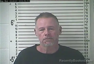Mugshot of JAMES FERLAND GARTEN booked in Hardin County, Kentucky on June 22, 2026