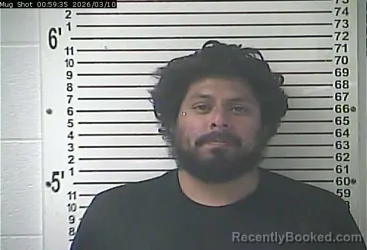Mugshot of JUAN CARLOS HERNANDEZ booked in Hardin County, Kentucky on March 10, 2026