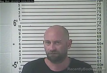Mugshot of Jason Michael Hannan booked in Hardin County, Kentucky on August 31, 2026