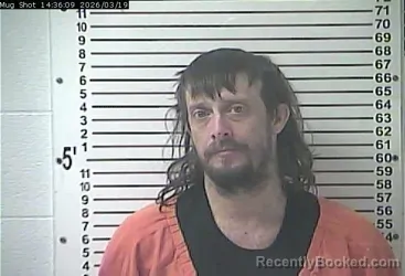 Mugshot of JAMES MICHAEL HOBEN booked in Hardin County, Kentucky on March 19, 2026