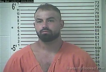 Mugshot of Joseph Matthew Keith booked in Hardin County, Kentucky on September 4, 2026