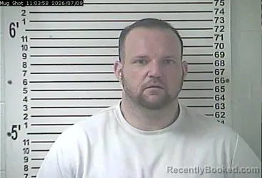 Mugshot of JUSTIN LEE KEITH booked in Hardin County, Kentucky on July 9, 2026