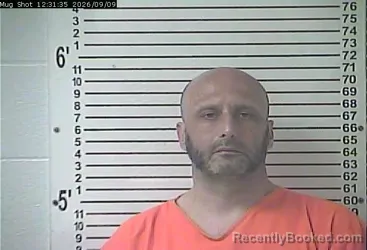 Mugshot of Jeremiah Joseph Keeton booked in Hardin County, Kentucky on September 9, 2026