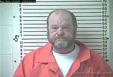 Mugshot of JOHNNY WILLIS KOLLEY booked in Hardin County, Kentucky on March 18, 2026
