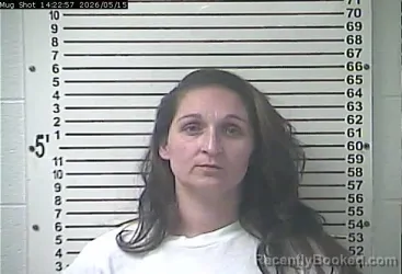 Mugshot of JAZMINE COLLINS LUTTRELL booked in Hardin County, Kentucky on May 15, 2026
