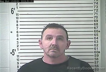 Booking photo from Hardin County, Kentucky