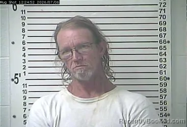 Mugshot of JOSEPH EDWARD NEWTON booked in Hardin County, Kentucky on July 6, 2026