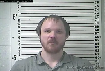 Mugshot of JADON LAUREL PEACOCK booked in Hardin County, Kentucky on April 23, 2026