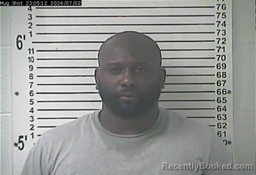Mugshot of JAMAL ROSS PINNOCK booked in Hardin County, Kentucky on July 2, 2026