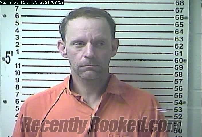 Booking photo from Hardin County, Kentucky
