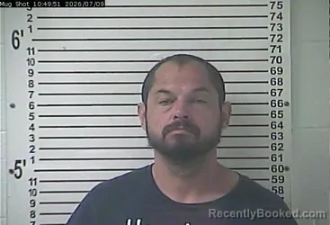 Mugshot of JIMMIE LEE PENNINGTON booked in Hardin County, Kentucky on July 9, 2026