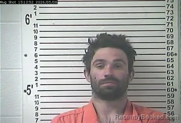 Mugshot of JOSEPH SCOTT RICE booked in Hardin County, Kentucky on May 8, 2026