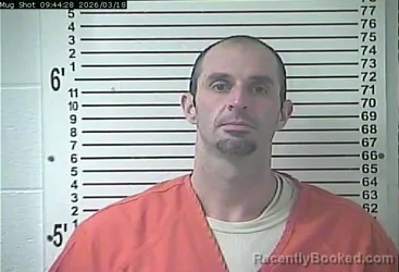 Mugshot of JOSHUA WAYNE RECTOR booked in Hardin County, Kentucky on March 18, 2026