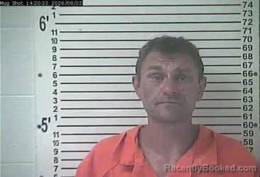 Mugshot of James Matthew Reid booked in Hardin County, Kentucky on August 22, 2026
