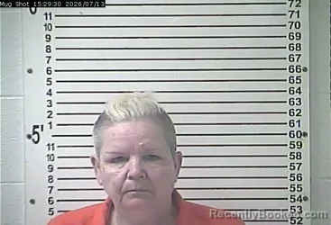 Mugshot of JOHANNA CHRISTINE ROSENBERRY booked in Hardin County, Kentucky on July 13, 2026