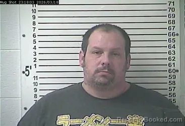 Mugshot of JAMES TRAVIS SKAGGS booked in Hardin County, Kentucky on March 19, 2026