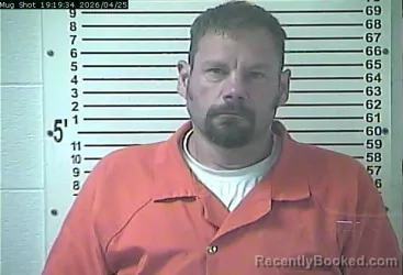 Mugshot of JERRY LEE SLIEFF booked in Hardin County, Kentucky on April 25, 2026