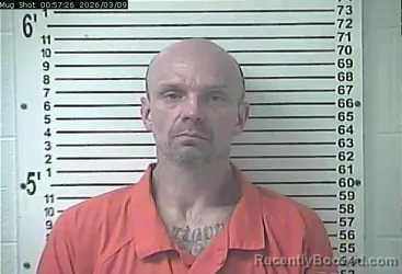 Mugshot of JASON RAY SWEET booked in Hardin County, Kentucky on March 9, 2026