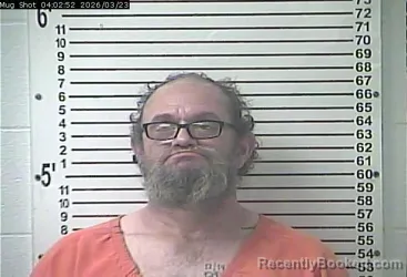 Mugshot of JASON WAYNE VAUGHN booked in Hardin County, Kentucky on March 23, 2026