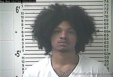 Mugshot of JUJUAN MAURICE WILLIAMS booked in Hardin County, Kentucky on May 8, 2026