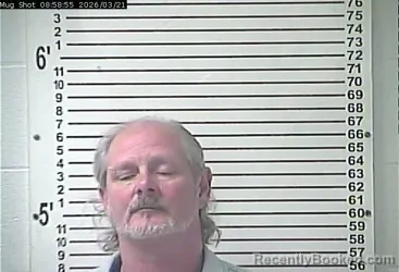 Mugshot of JERRY RAY WALKER booked in Hardin County, Kentucky on March 21, 2026