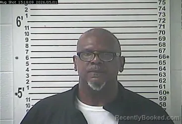 Mugshot of JAMES PATRICK WARREN booked in Hardin County, Kentucky on May 1, 2026