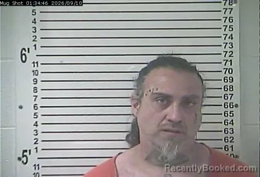 Mugshot of Kristopher Carmen Abbott booked in Hardin County, Kentucky on September 10, 2026