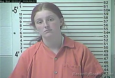 Mugshot of KATRINA MAE LYNN BLAIR booked in Hardin County, Kentucky on June 27, 2026