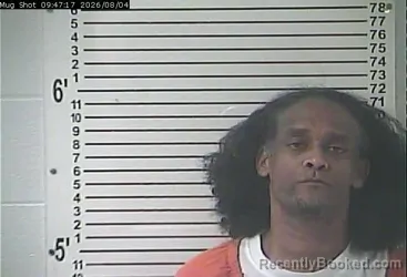 Mugshot of KIERAN LAMAR BARNES booked in Hardin County, Kentucky on August 4, 2026