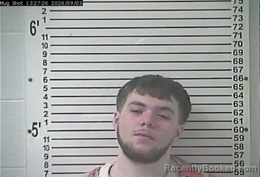 Mugshot of Kalei Kenneth Copley booked in Hardin County, Kentucky on September 3, 2026