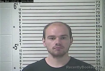 Mugshot of Kaden Dean Grimes booked in Hardin County, Kentucky on August 6, 2026