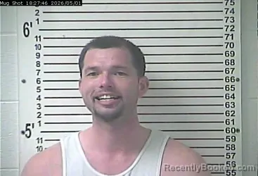 Mugshot of KYLE JAMES MICEK booked in Hardin County, Kentucky on May 1, 2026