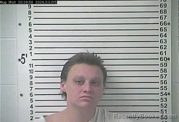 Mugshot of Katherine Frances Murphy booked in Hardin County, Kentucky on October 5, 2026