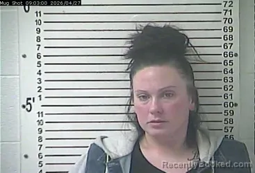 Mugshot of KIMBERLY DAWN MURRELL booked in Hardin County, Kentucky on April 27, 2026